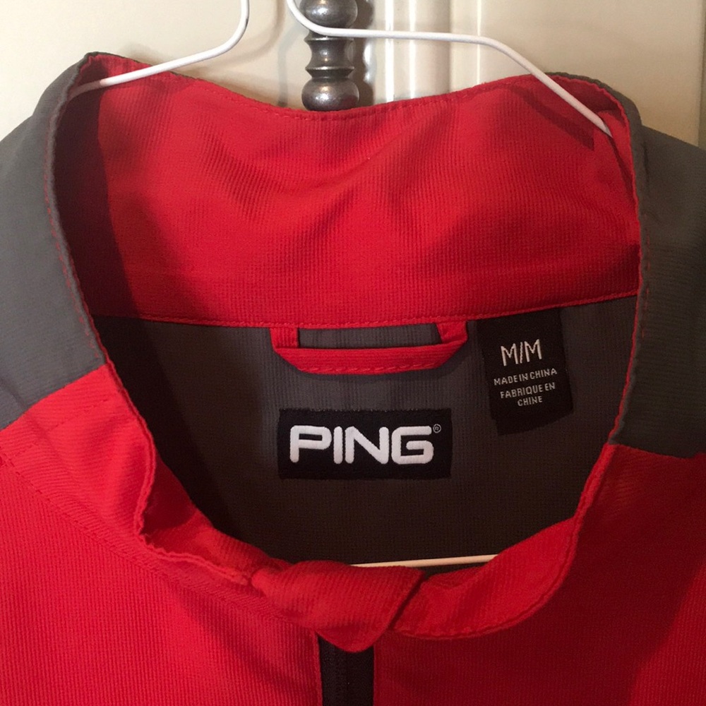 PING Golf pullover windbreaker - Picture 3 of 3